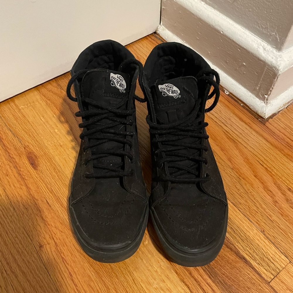 Black high top vans